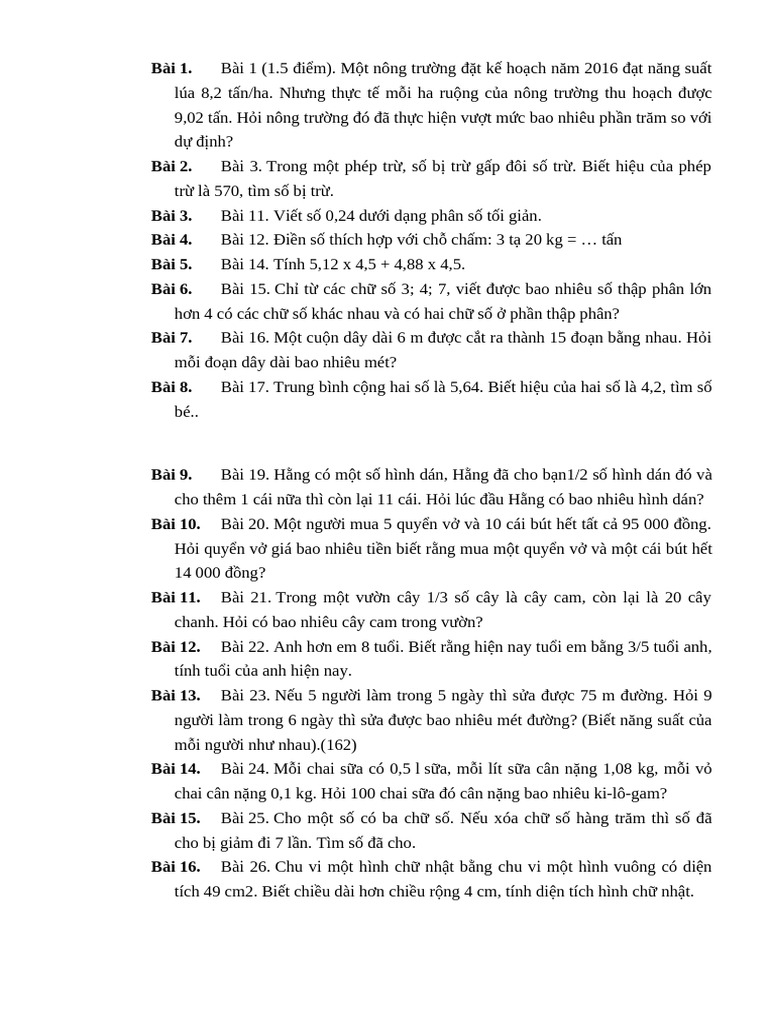 Ôn Ngày 4 - 11 | PDF