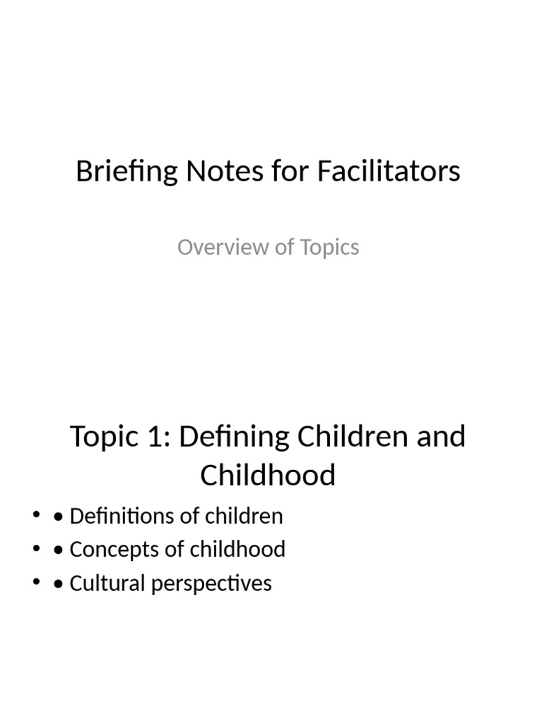 Child Development Program Planning Guide | PDF