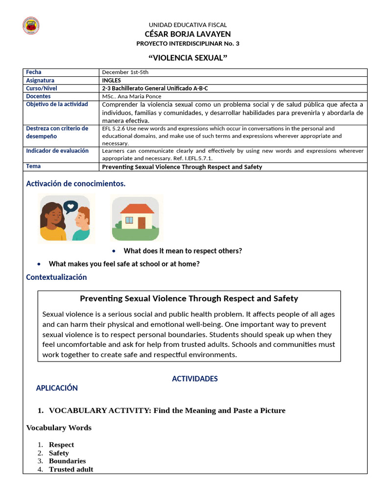 English Interd - Project | PDF | Human Communication | Interpersonal ...