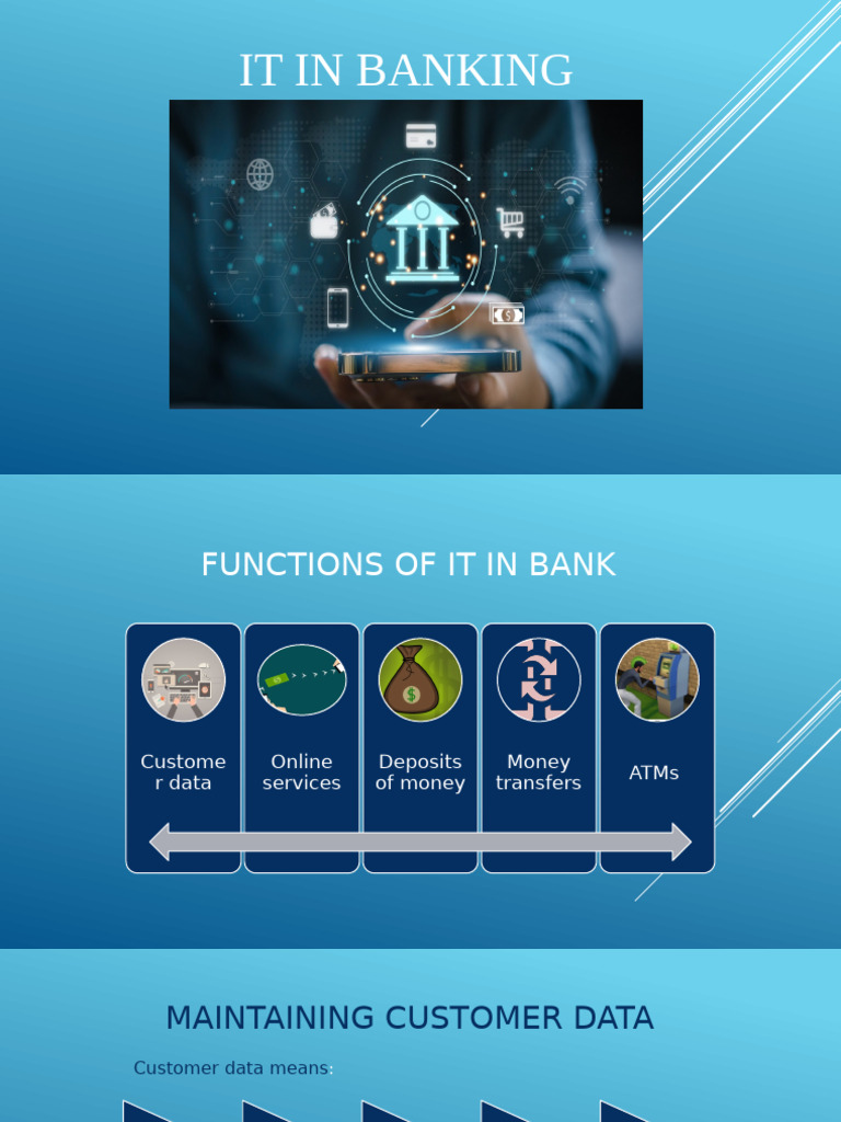 IT Functions in Banking Explained | PDF
