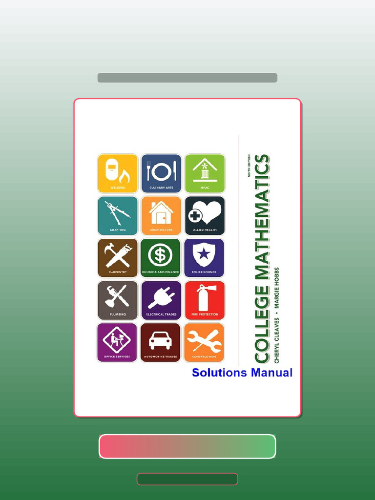 College Mathematics 9th Edition Cleaves Exam Prep | PDF | Mathematics ...