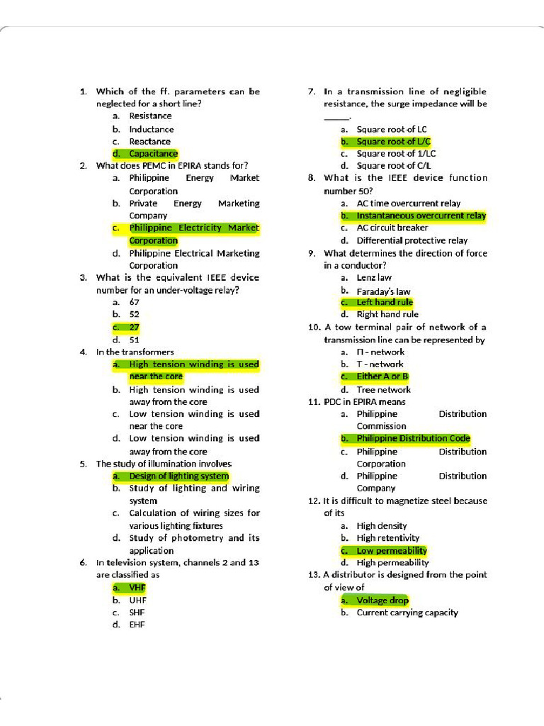 Ee Terms 1 | PDF