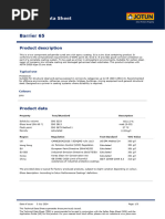 Barrier 80 S Technical Data Sheet | PDF | Corrosion | Coating