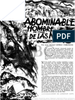 El Abominable Hombre de Las Nieves. Blanco y Negro 1961