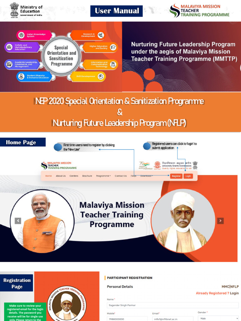 How to Apply for NEP Prog (User Manual) | PDF | Password | Computing