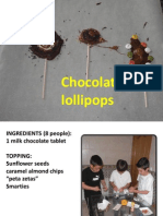 Ok Chocolate Llolipops