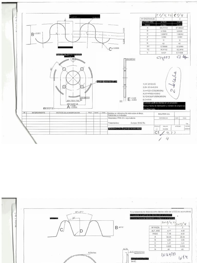 Gear Plans | PDF