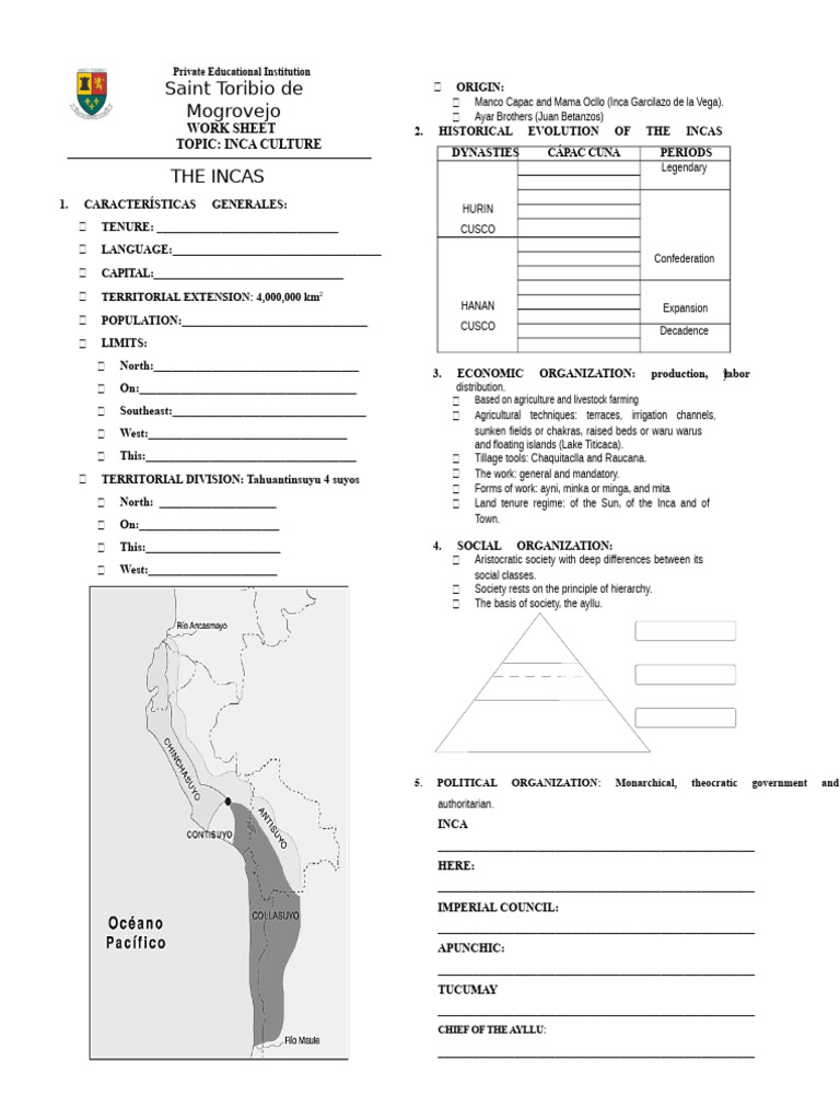 Inca Culture: Historical Overview and Organization | PDF | Inca Empire ...