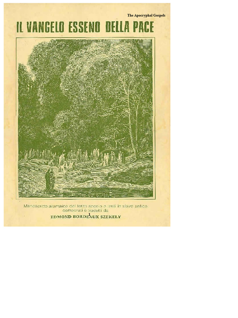 The Essene Gospel of Peace | PDF | Jesus | God The Father
