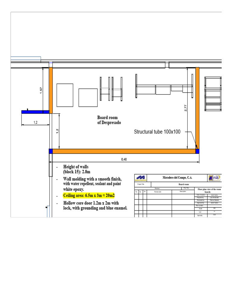Board Room Design Specifications | PDF | Buildings And Structures ...