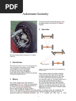 Understanding Ackermann Steering Mechanism | PDF | Steering | Wheel