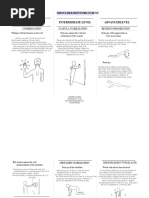 Scapular Stabilisation: Y-W-T Exercises | PDF