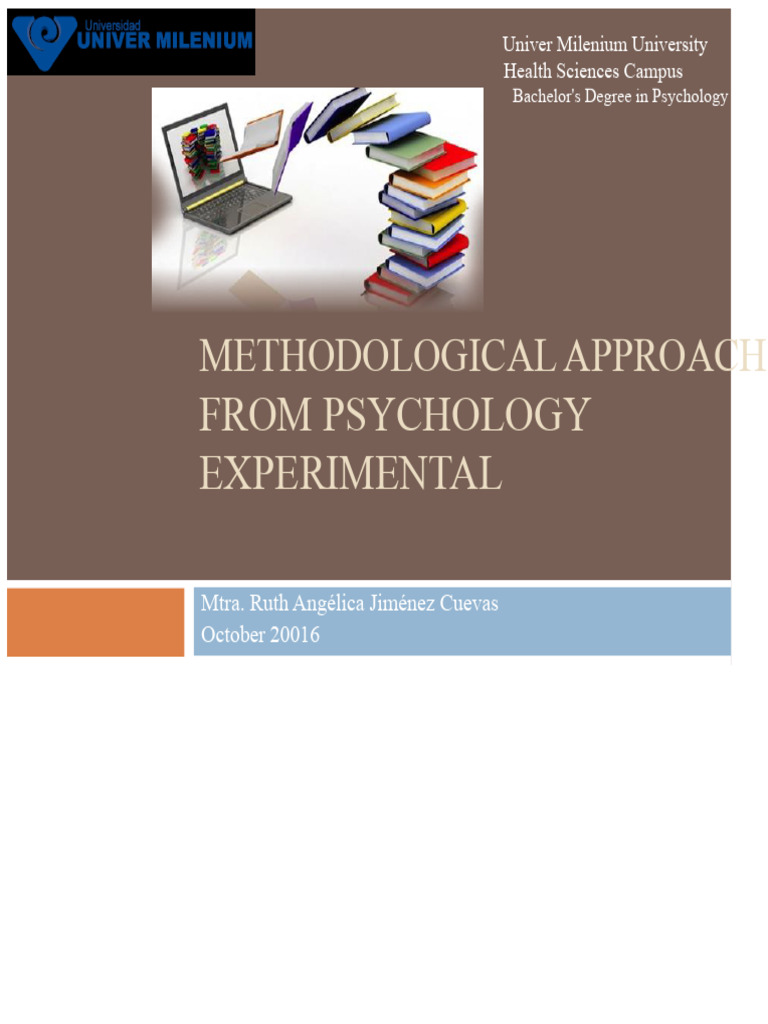 Experimental Psychology Methodology Guide | PDF | Methodology | Experiment