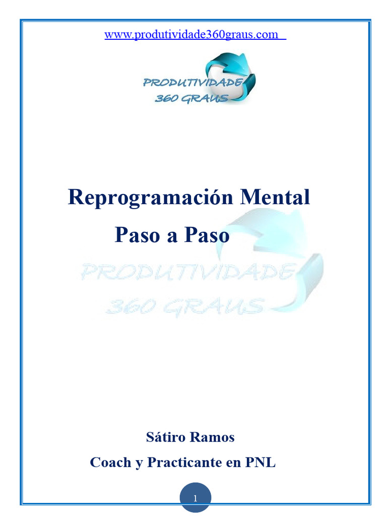 Guía de Reprogramación Mental Paso a Paso | PDF | Mente | Las emociones
