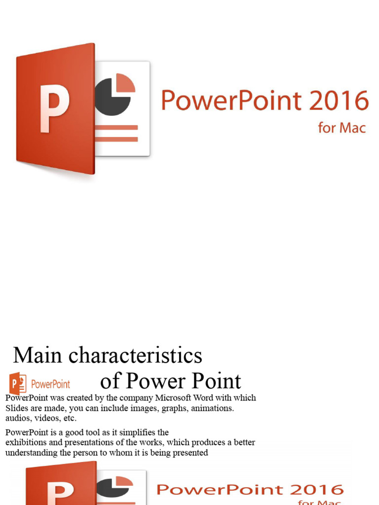 Key Features of PowerPoint Presentations | PDF