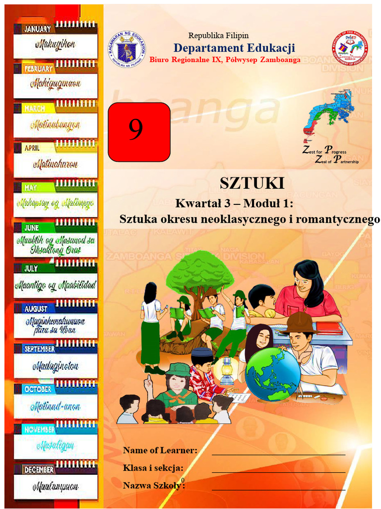 Klasa 9 - SZTUKI - Kwartał 3 - Moduł 1 | PDF