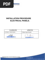 Electrical Panel Installation Guidelines | PDF | Switch | Safety