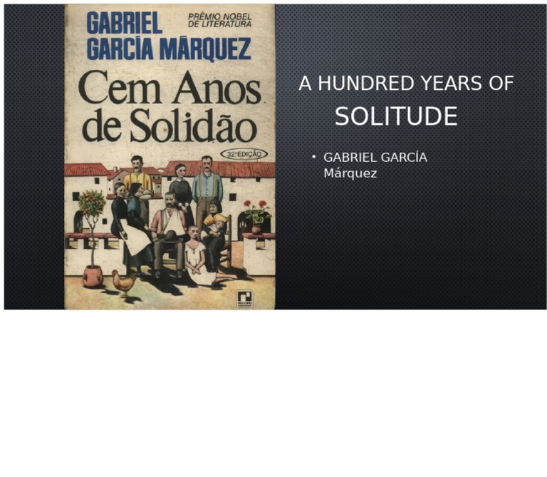 One Hundred Years of Solitude | PDF