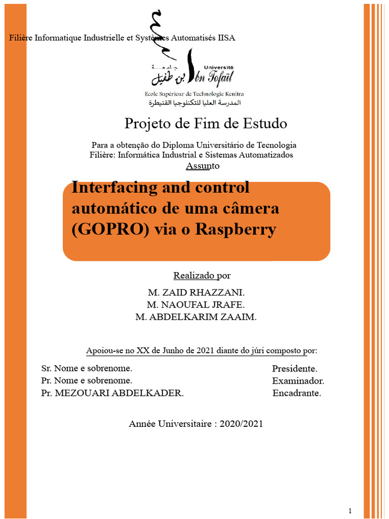 Controle Automático de GoPro com Raspberry Pi | PDF | Raspberry Pi | Câmera