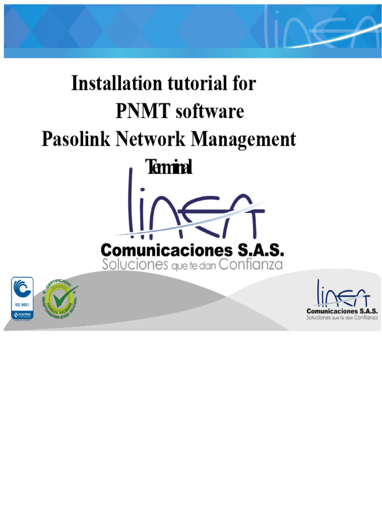 PNMT Software Installation Guide | PDF | Computer Network | Internet ...