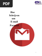 Hoe Schrijf Je Een E-Mail in Het Engels | PDF
