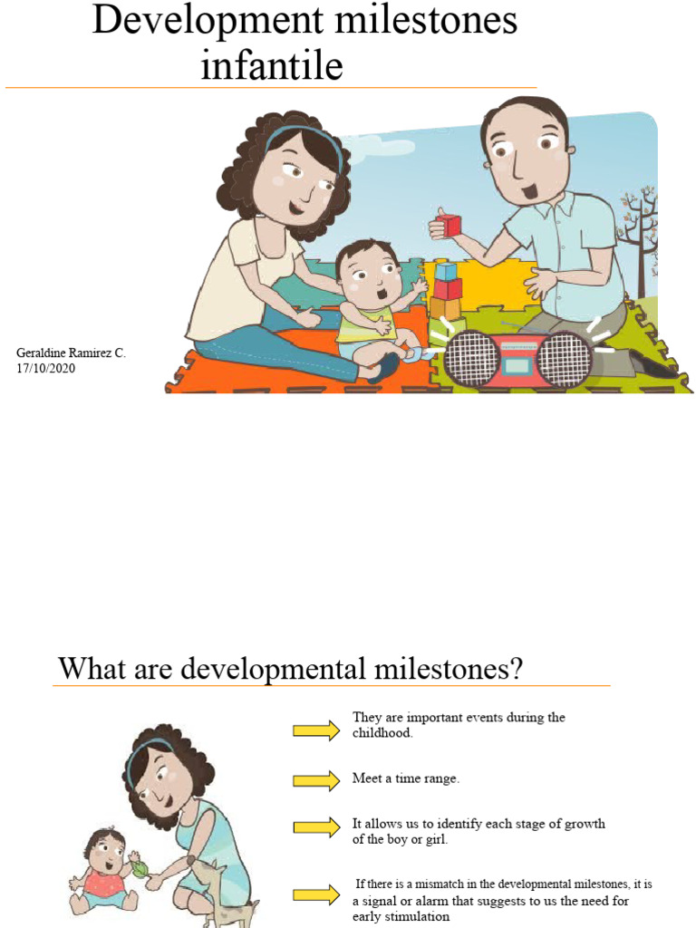 Key Developmental Milestones for Children | PDF | Child Development ...