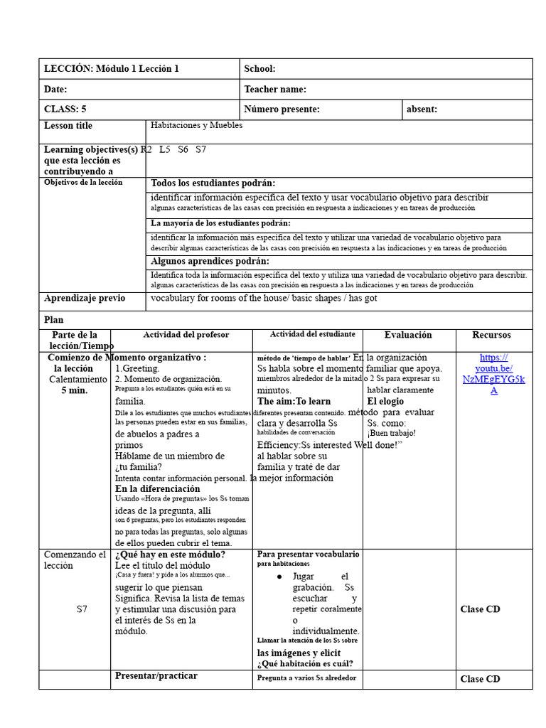 5th Grade Excel Lessons | PDF | Aprendizaje | Cognición