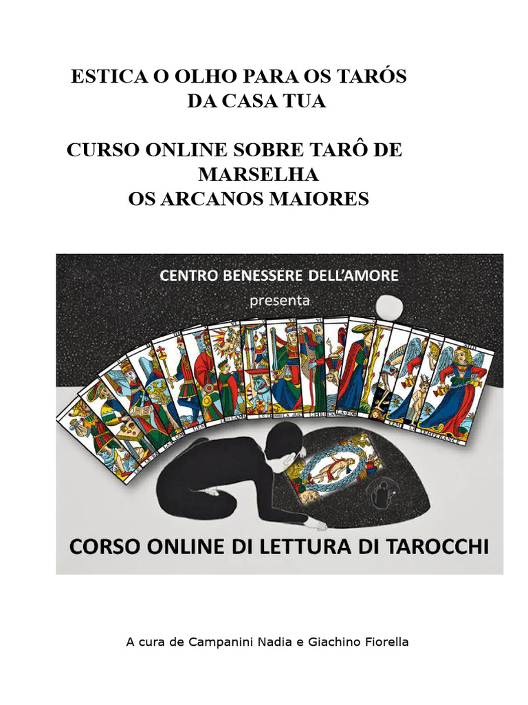 Curso Online de Tarô de Marselha | PDF | Tarô | Pensamento