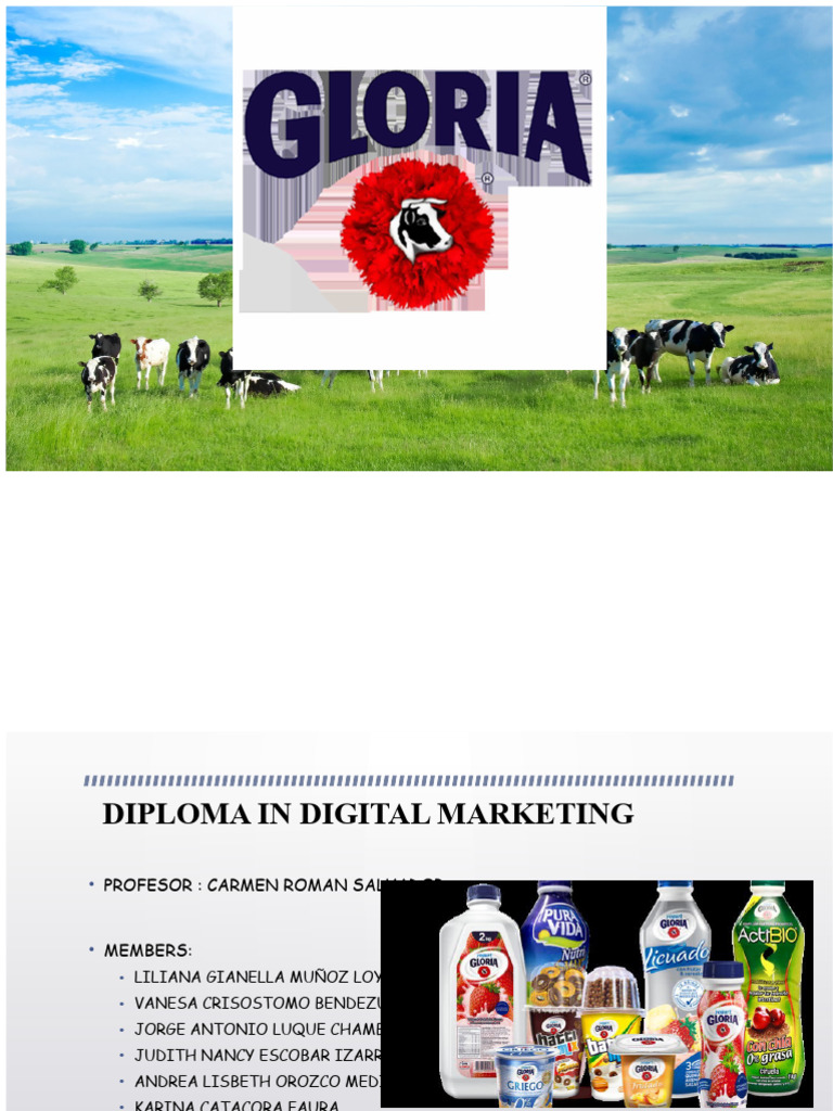 Leche Gloria S.A. Marketing Strategy | PDF | Milk | Performance Indicator