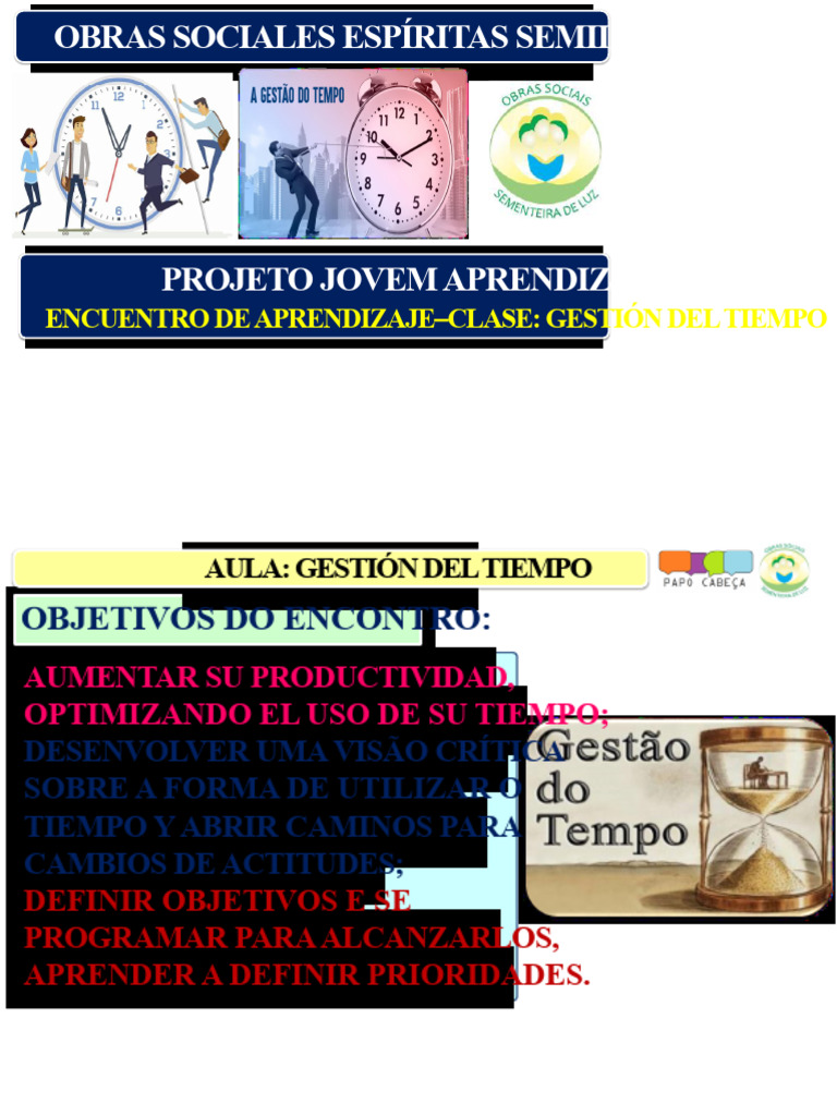04 - Diapositivas de La Clase - Gestión Del Tiempo PDF | PDF | Gestión ...
