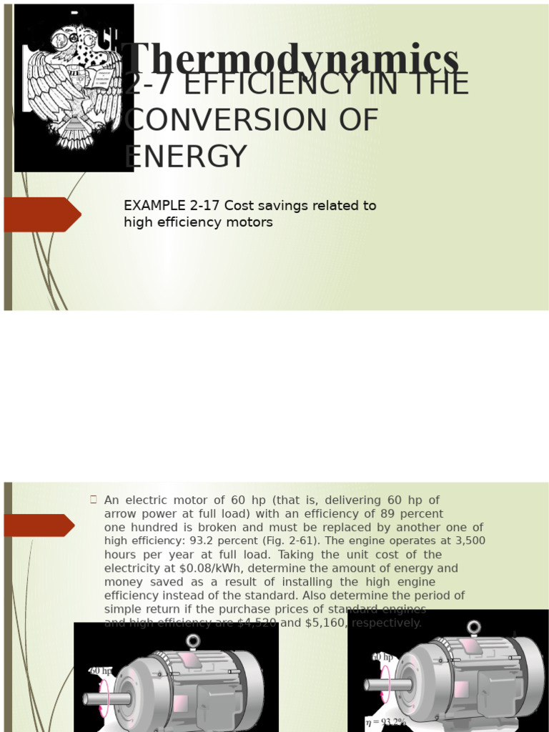 Energy Conversion Efficiency.pptx | PDF