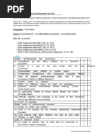 ASSQ-REV: Autism Screening Tool | PDF | Autism | Attention Deficit ...