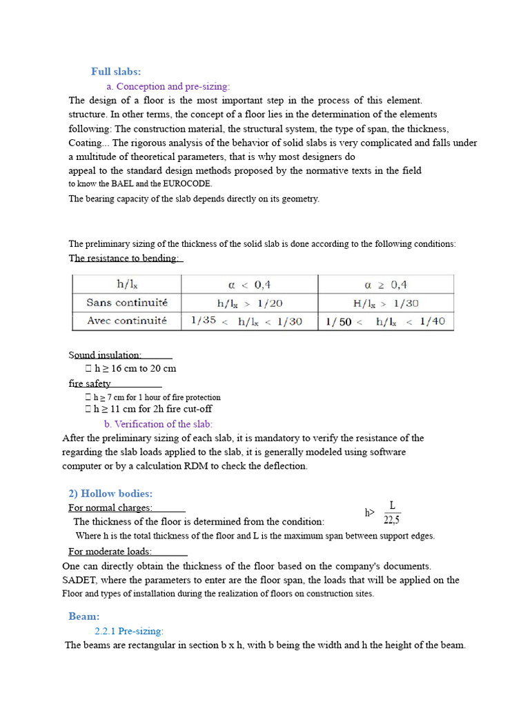 Solid Slab and Beam Design Guidelines | PDF | Beam (Structure ...