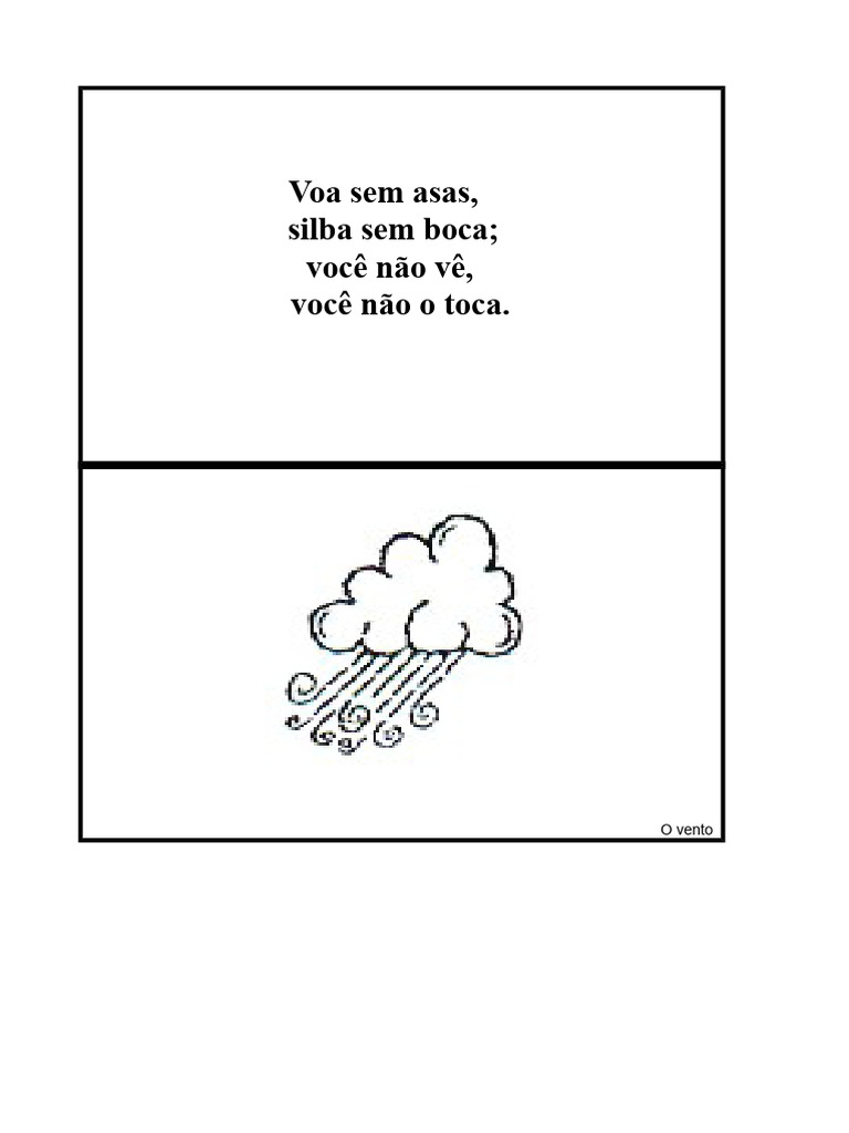 Fichas de Adivinhações | PDF