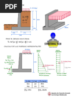 Retaining Wall Design with Buttress | PDF | Building Engineering ...