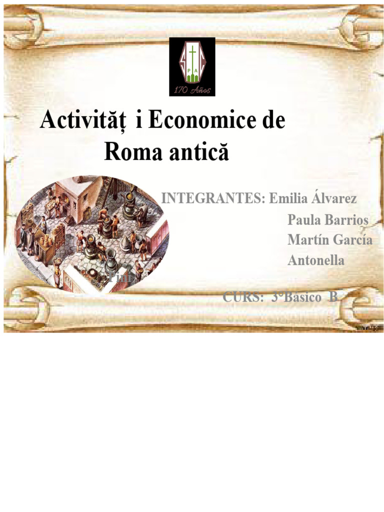 Activitățile Economice Ale Anticei Rome | PDF