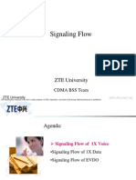 ZTE Signaling Flows 1X Voice Data EVDO