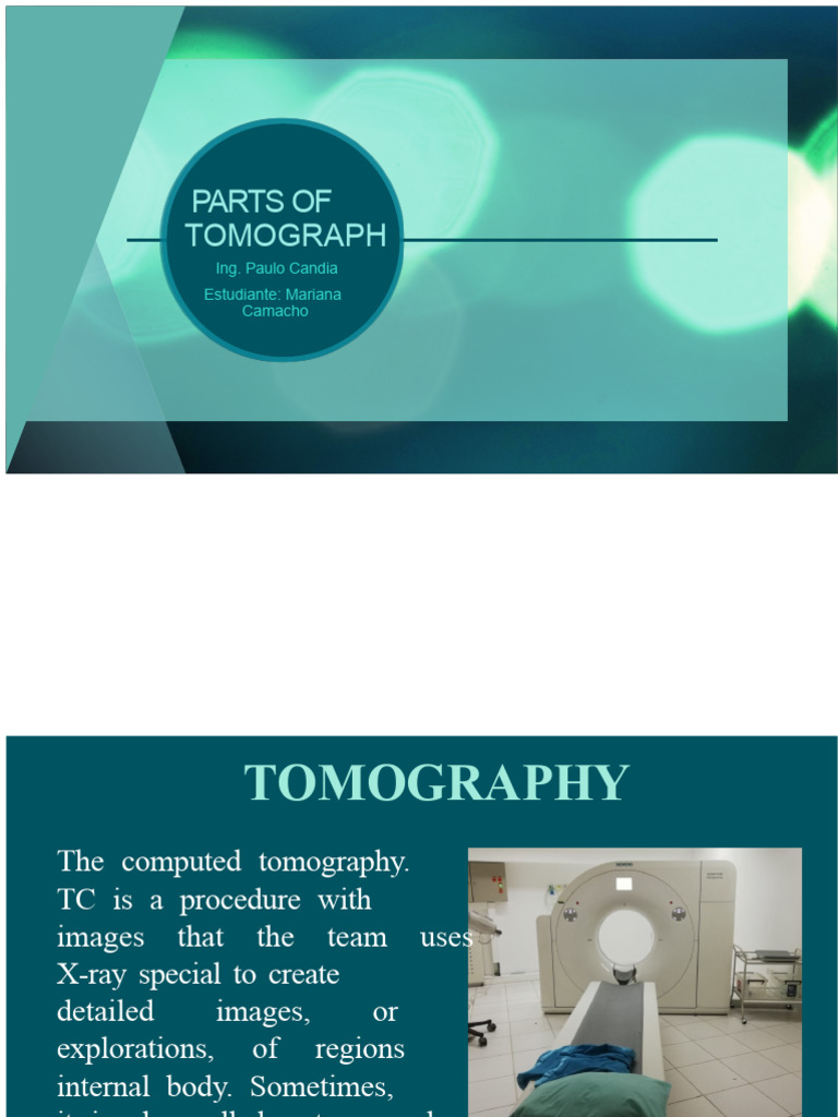 Components of a Tomograph Explained | PDF | Ct Scan | X Ray