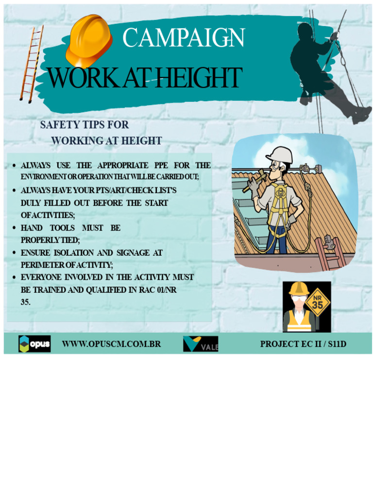 Essential Safety Tips for Working at Height | PDF