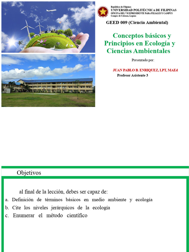 Fundamentos de Ecología y Medio Ambiente | PDF | Entorno natural | Tierra