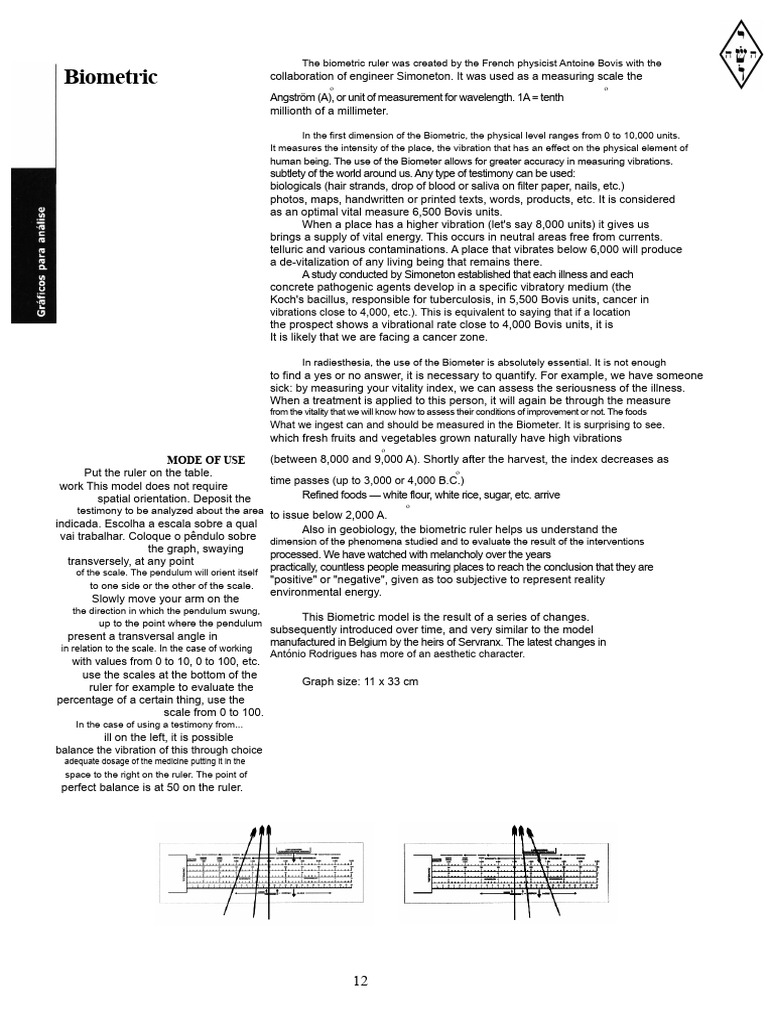 Understanding the Biometric Ruler | PDF | Emission Spectrum ...