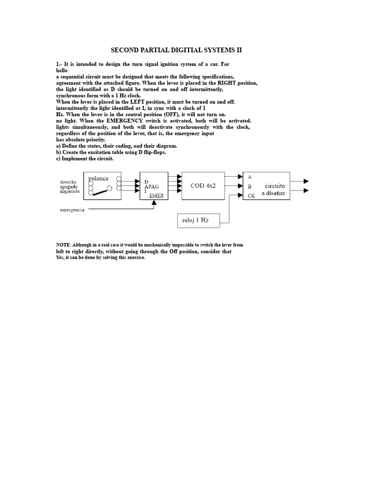 Car Signal and Traffic Light Circuit Design | PDF | Computer ...