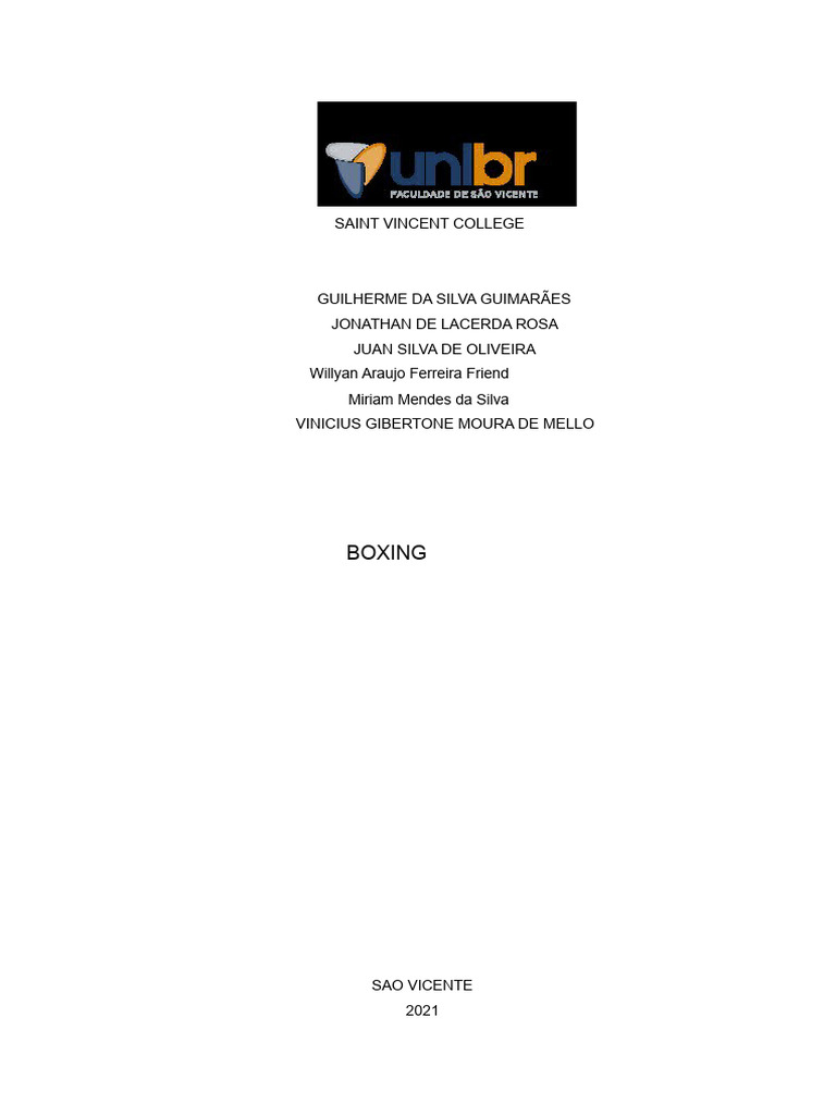 Playful Boxing Lesson Plan for Kids | PDF