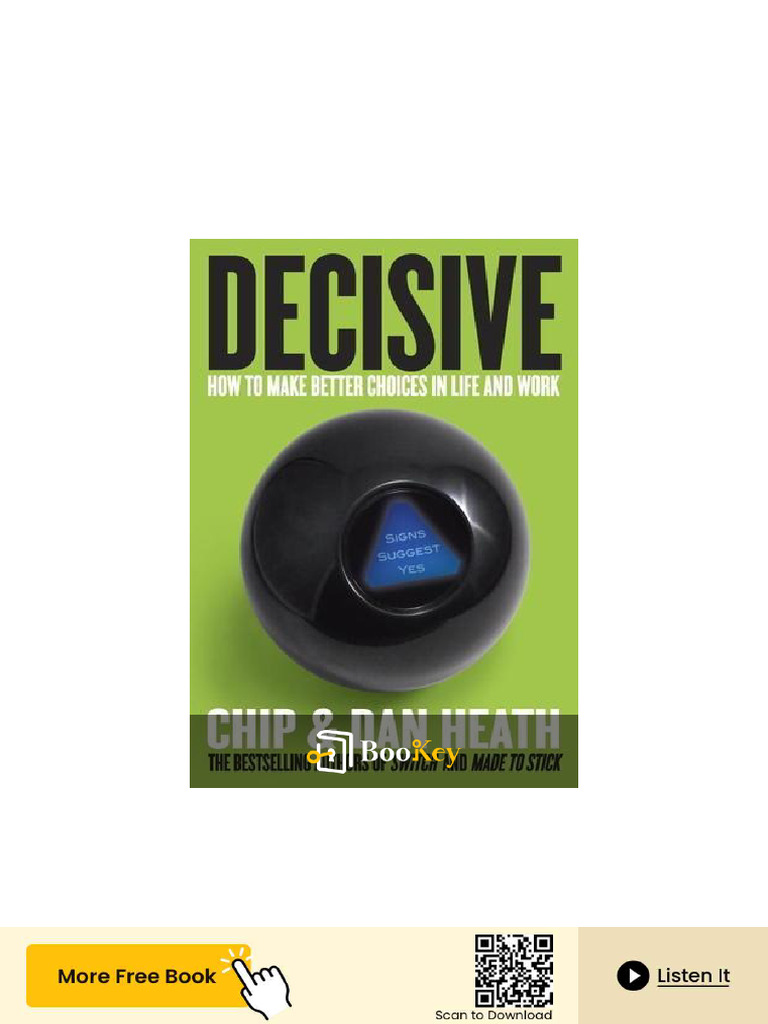 Decisive PDF | PDF | Decision Making | Bias