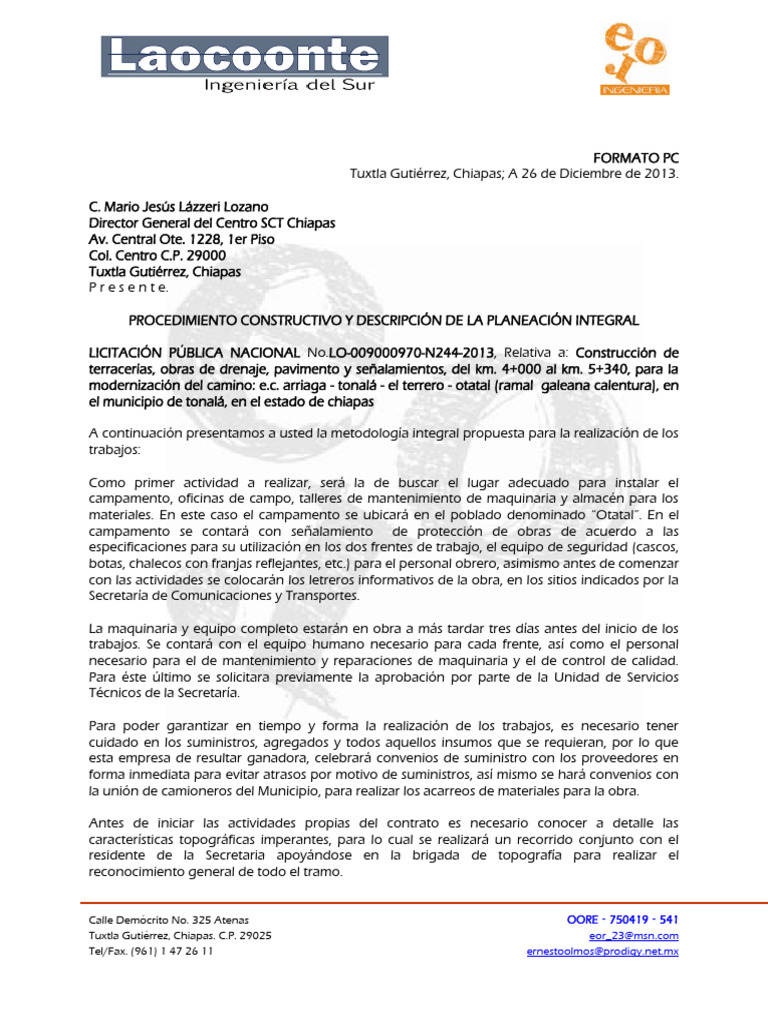 017-T3 Formato PC | PDF | Albañilería | Mortero (Albañilería)