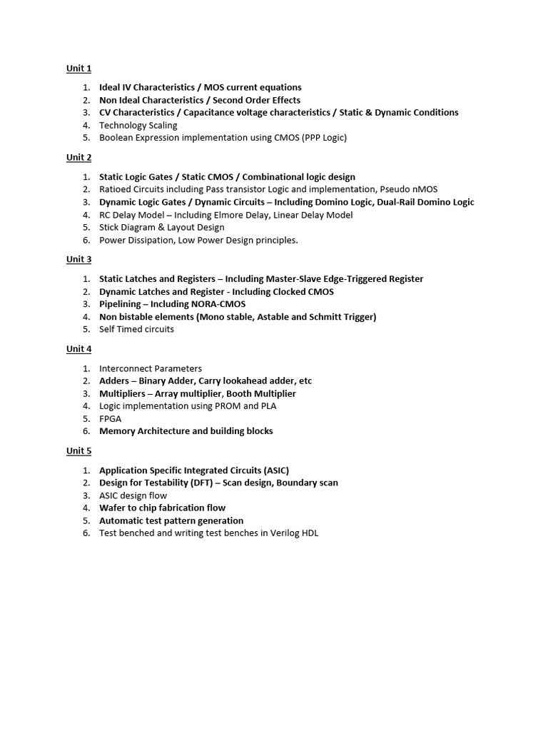 CMOS Circuit Design and Testing Guide | PDF