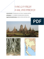 Ruinas de La Vieja Ciudad de Ayutthaya