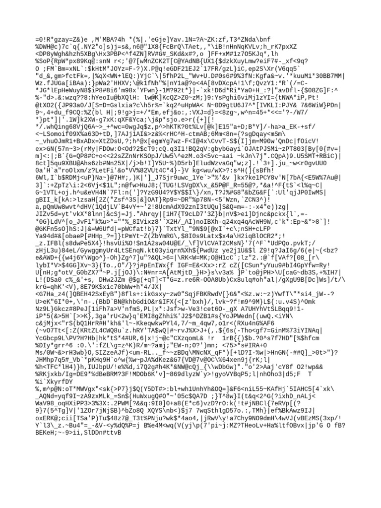 Unreadable Document Analysis | PDF