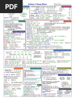 Download Python 3 Cheat Sheet by Laurent Pointal SN96278120 doc pdf