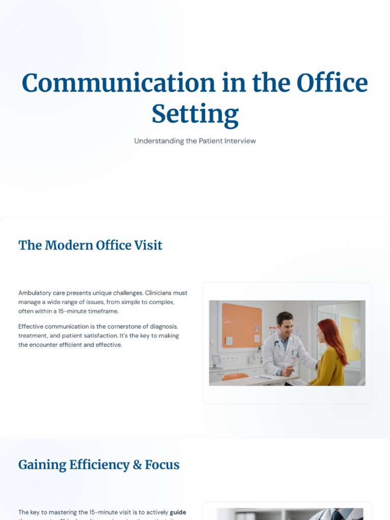 Communication in The Office Setting | PDF